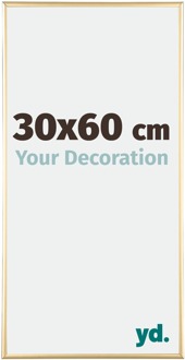 Fotolijst 30x60 cm - Goud - Aluminium - Kent