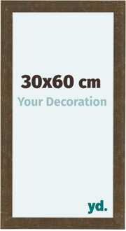 Fotolijst 30x60 cm - Goud Antiek - MDF - Como