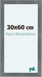 Fotolijst 30x60 cm - IJzer Geveegd - MDF - Como