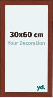 Fotolijst 30x60 cm - Kersen - MDF - Como