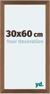 Fotolijst 30x60 cm - Koper Decor - MDF - Mura