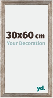 Fotolijst 30x60 cm - Metaal Vintage - MDF - Mura
