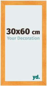 Fotolijst 30x60 cm - Oranje - MDF - Pisa