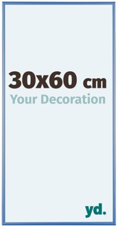 Fotolijst 30x60 cm - Staal Blauw - Aluminium - Austin