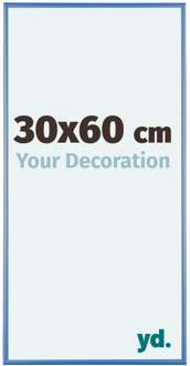 Fotolijst 30x60 cm - Staal Blauw - Aluminium - Kent