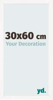 Fotolijst 30x60 cm - Wit Hoogglans - MDF - Bologna