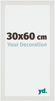 Fotolijst 30x60 cm - Wit Mat - MDF - Mura
