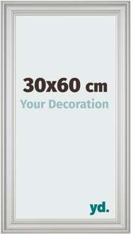 Fotolijst 30x60 cm - Zilver Mat - MDF - Lazio