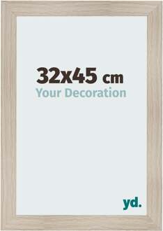 Fotolijst 32x45 cm - Eiken Licht - MDF - Pisa