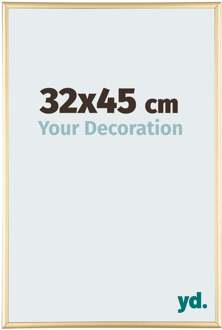 Fotolijst 32x45 cm - Goud Glans - Aluminium - Austin