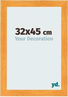 Fotolijst 32x45 cm - Oranje - MDF - Pisa