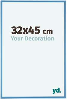 Fotolijst 32x45 cm - Staal Blauw - Aluminium - Kent