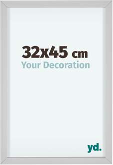 Fotolijst 32x45 cm - Wit - Aluminium - Virginia