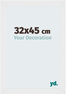 Fotolijst 32x45 cm - Wit Hoogglans - MDF - Mura