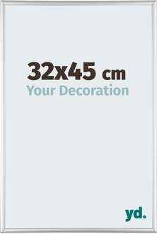 Fotolijst 32x45 cm - Zilver Glanzend - Aluminium - Austin