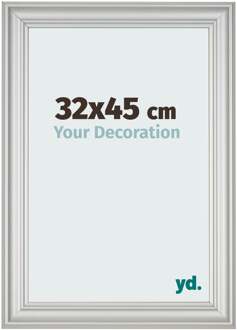 Fotolijst 32x45 cm - Zilver Mat - MDF - Lazio