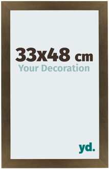 Fotolijst 33x48 cm - Brons Decor - MDF - Mura