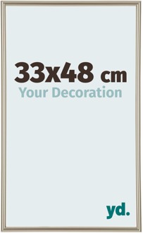 Fotolijst 33x48 cm - Champagne - Kunststof - Annecy