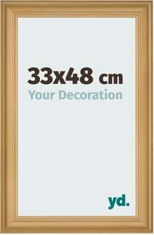 Fotolijst 33x48 cm - Dennen Houtnerf - MDF - Lazio