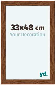 Fotolijst 33x48 cm - Eiken Rustiek - MDF - Como