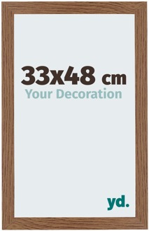 Fotolijst 33x48 cm - Eiken Rustiek - MDF - Mura