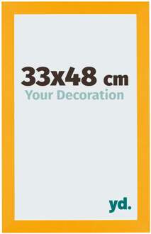 Fotolijst 33x48 cm - Geel - MDF - Mura
