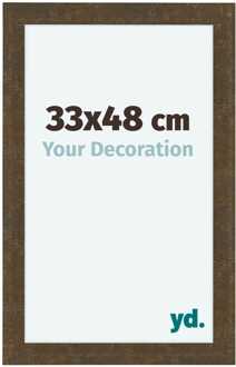Fotolijst 33x48 cm - Goud Antiek - MDF - Como