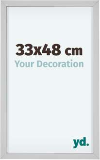 Fotolijst 33x48 cm - Wit - Aluminium - Virginia