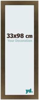 Fotolijst 33x98 cm - Brons Decor - MDF - Mura