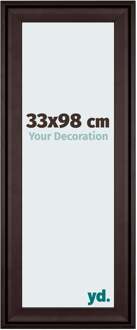 Fotolijst 33x98 cm - Bruin - Hout - Birmingham