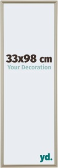 Fotolijst 33x98 cm - Champagne - Kunststof - Annecy