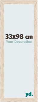 Fotolijst 33x98 cm - Eiken - MDF - Catania