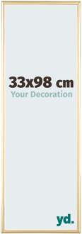Fotolijst 33x98 cm - Goud - Aluminium - Kent