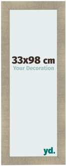 Fotolijst 33x98 cm - Goud Antiek - MDF - Pisa