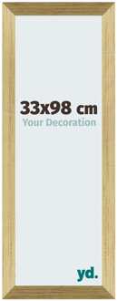 Fotolijst 33x98 cm - Goud Glans - MDF - Mura