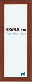 Fotolijst 33x98 cm - Kersen - MDF - Como