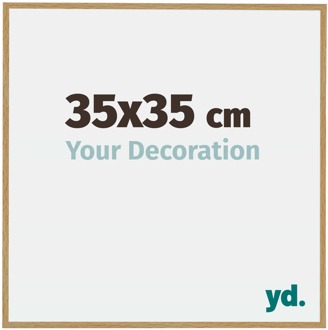 Fotolijst 35x35 cm - Beuken Licht - Kunststof - Evry