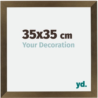 Fotolijst 35x35 cm - Brons Decor - MDF - Mura