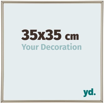 Fotolijst 35x35 cm - Champagne - Kunststof - Annecy