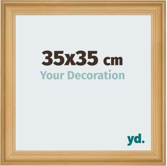 Fotolijst 35x35 cm - Dennen Houtnerf - MDF - Lazio