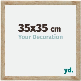 Fotolijst 35x35 cm - Goud - MDF - Catania