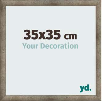 Fotolijst 35x35 cm - Metaal Vintage - MDF - Bologna