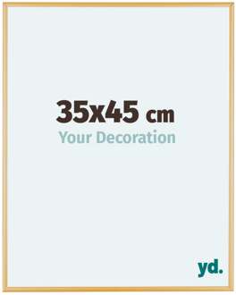 Fotolijst 35x45 cm - Goud Vintage - Aluminium - Kent