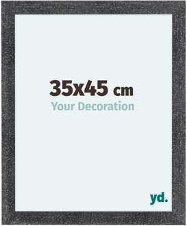Fotolijst 35x45 cm - Grijs Geveegd - MDF - Como