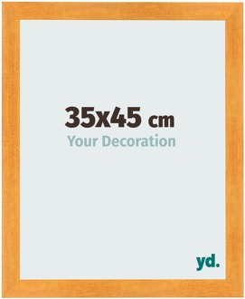 Fotolijst 35x45 cm - Oranje - MDF - Pisa