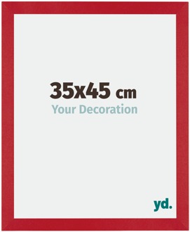 Fotolijst 35x45 cm - Rood - MDF - Mura