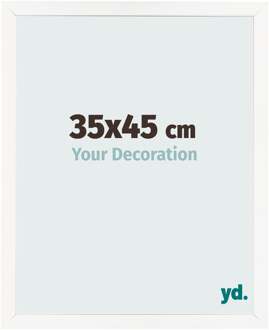 Fotolijst 35x45 cm - Wit Hoogglans - MDF - Bologna