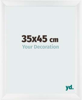 Fotolijst 35x45 cm - Wit Hoogglans - MDF - Pisa