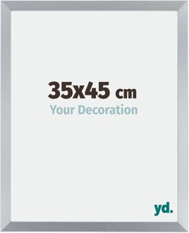 Fotolijst 35x45 cm - Zilver Glans - MDF - Catania