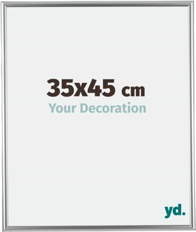 Fotolijst 35x45 cm - Zilver - Kunststof - Bordeaux